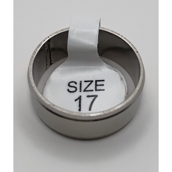 Mens Alloy Stainless Steel Fashion Ring Band U.S Size 8.5 - Picture 2 of 3